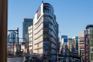 Japan5-Jan08- 06 The Yodabashi Camera building in Ueno, Tokyo